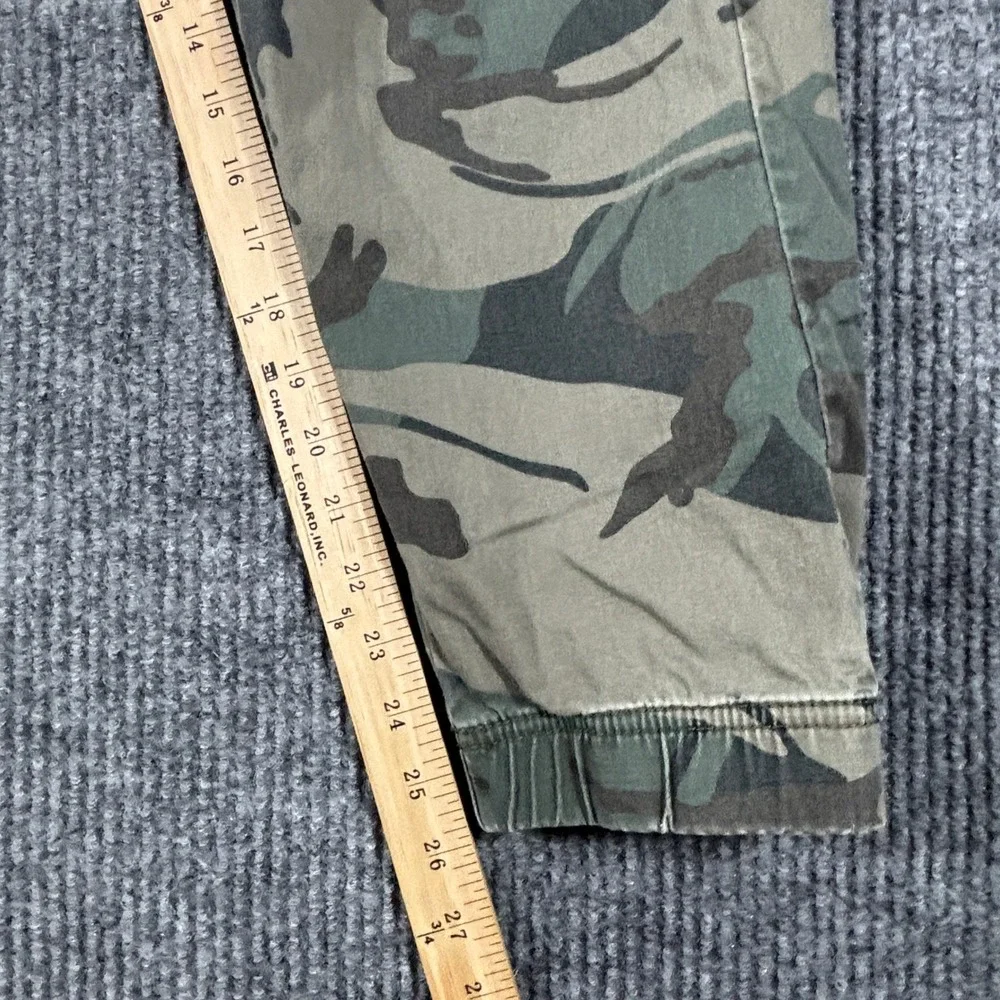 Wrangler Cargo Jogger Kids 16 Husky Green Camo Camouflage Pants 109MGHW7E